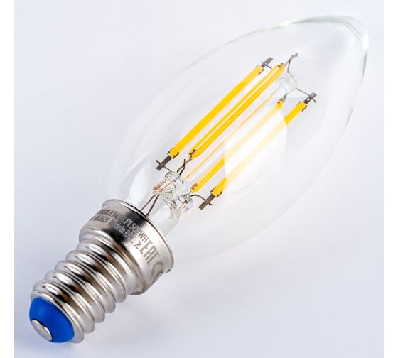 Светодиодная лампа Uniel Форма свеча Серия Sky LED-C35-11W/3000K/E14/CL PLS02WH UL-00005164