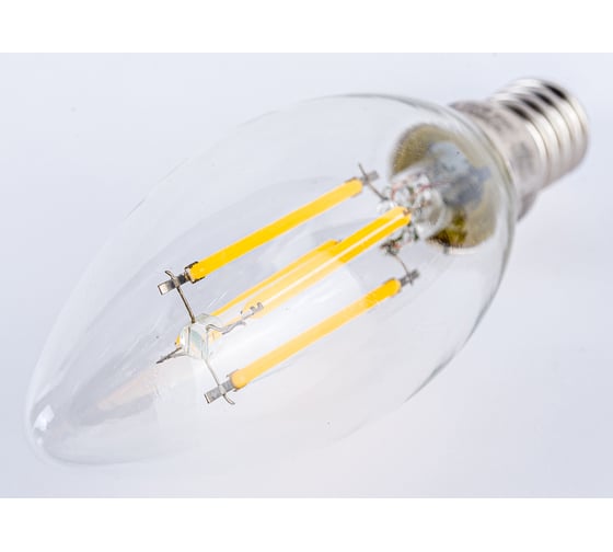 Светодиодная лампа Uniel Форма свеча Серия Sky LED-C35-11W/3000K/E14/CL PLS02WH UL-00005164