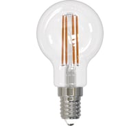Светодиодная лампа Uniel Форма шар Серия Sky LED-G45-11W/3000K/E14/CL PLS02WH UL-00005176