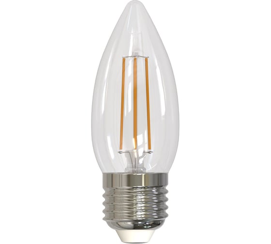 Светодиодная лампа Uniel Форма свеча Серия Sky LED-C35-9W/4000K/E27/CL PLS02WH UL-00005163