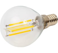 Светодиодная лампа Uniel Форма шар Серия Sky LED-G45-9W/4000K/E14/CL PLS02WH UL-00005173