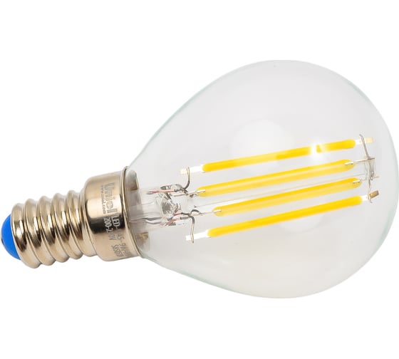 Светодиодная лампа Uniel Форма шар Серия Sky LED-G45-9W/4000K/E14/CL PLS02WH UL-00005173