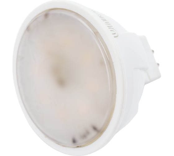 Диммируемая светодиодная лампа Uniel Форма JCDR Серия ЯРКАЯ LED-JCDR 6W/WW/GU5.3/FR/DIM PLP01WH UL-00003991 1