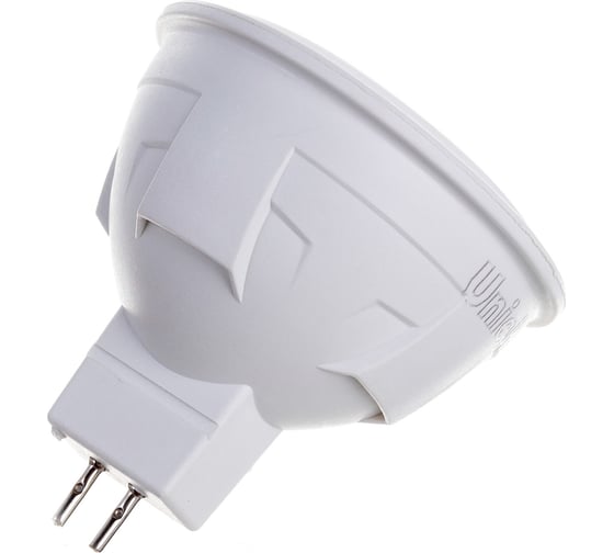 Светодиодная лампа Uniel Форма JCDR Серия ЯРКАЯ LED-JCDR 6W/WW/GU5.3/FR PLP01WH UL-00002424