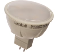 Светодиодная лампа Uniel Форма JCDR, матовая. Серия ЯРКАЯ LED-JCDR 6W/NW/GU5.3/FR PLP01WH UL-00002422