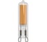 Светодиодная лампа Uniel прозрачная LED-JCD-6W/4000K/G9/CL GLZ08TR UL-00005058 1
