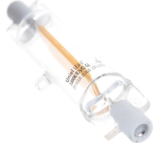 Светодиодная лампа Uniel прозрачная LED-J78-7W/3000K/R7s/CL GLZ07TR UL-00005061