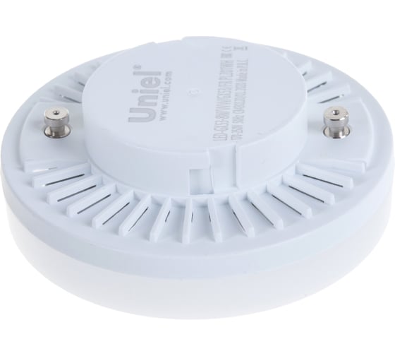 Светодиодная лампа Uniel матовая LED-GX53-8W/WW/GX53/FR PLZ01WH UL-00001672