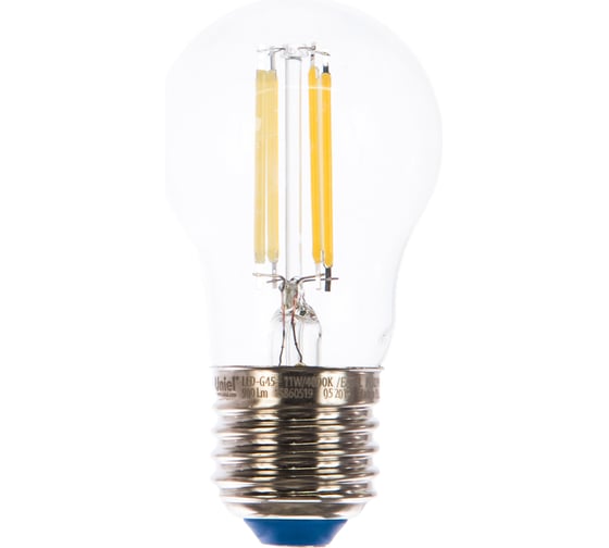 Светодиодная лампа Uniel Форма шар Серия Sky LED-G45-11W/4000K/E27/CL PLS02WH UL-00005179