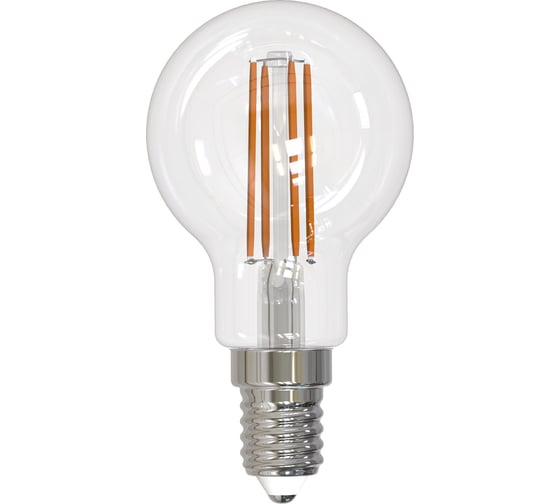 Светодиодная лампа Uniel Форма шар Серия Sky LED-G45-11W/4000K/E14/CL PLS02WH UL-00005177