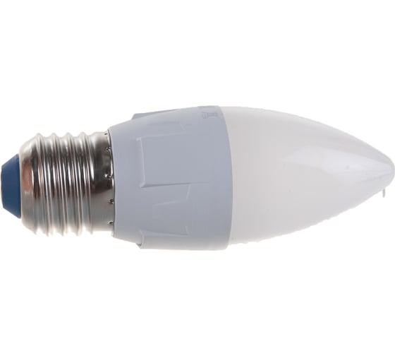 Светодиодная лампа Uniel Форма свеча, матовая. Серия ЯРКАЯ LED-C37 7W/NW/E27/FR PLP01WH UL-00002412