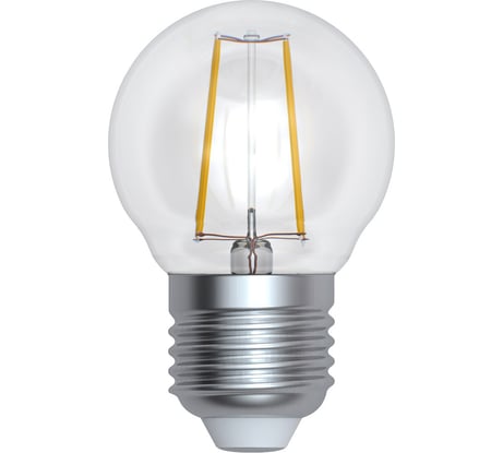 Светодиодная лампа Uniel Форма шар Серия Sky LED-G45-9W/3000K/E27/CL PLS02WH UL-00005174