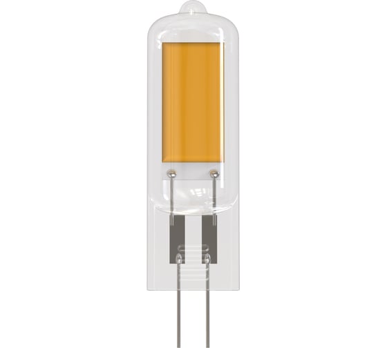 Светодиодная лампа Uniel GLZ08TR прозрачная LED-JC-220/4W/4000K/G4/CL UL-00005064