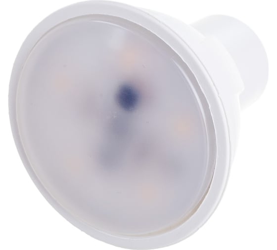 Светодиодная лампа Uniel PLP01WH Форма JCDR, матовая. Серия ЯРКАЯ LED-JCDR 6W/WW/GU10/FR UL-00002423