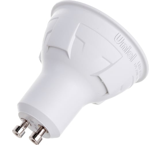 Светодиодная лампа Uniel PLP01WH Форма JCDR, матовая. Серия ЯРКАЯ LED-JCDR 6W/WW/GU10/FR UL-00002423