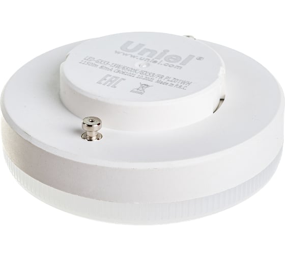 Светодиодная лампа Uniel матовая LED-GX53-13W/6500K/GX53/FR PLZ01WH UL-00005314