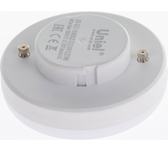 Светодиодная лампа Uniel матовая LED-GX53-16W/6500K/GX53/FR PLZ01WH UL-00005315