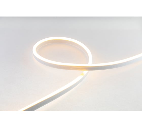Светодиодный гибкий неон URM 2835-120led, IP65, 3000K, 220V, 10W, 425LM, 5м С26002