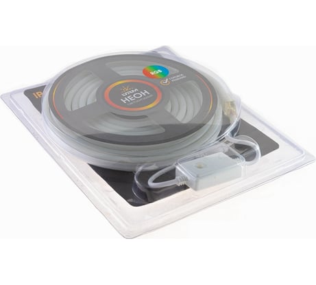 Светодиодный гибкий неон URM 2835-120led, IP65, RGB, 220V, 10W, 5м С26005