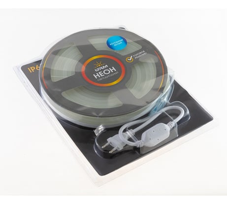 Светодиодный гибкий неон URM 2835-120led, IP65, 6500K, 220V, 10W, 425LM, 5м С26004