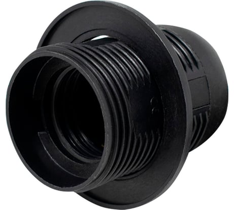 Патрон OXION Е27, полувинт, черный PH-003BK-E27