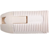 Патрон OXION Е14, полувинт, белый PH-002WH-E14
