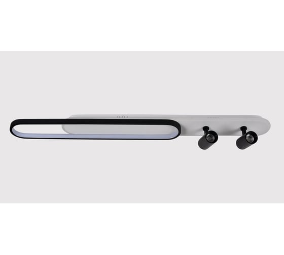 Люстра Schaffner Trattato 2781-2 BK+WH, LED 110W+6W