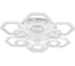 Люстра Schaffner, led 192w Rostro 2915-6+6 DA 1