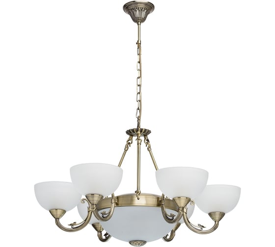 Люстра MW LIGHT 318011408 Олимп 8*60W Е27 220 V