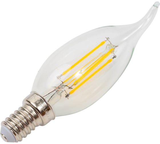 Светодиодная лампа Uniel. Форма свеча на ветру Серия Air LED-CW35-7,5W/WW/E14/CL GLA01TR UL-00003248