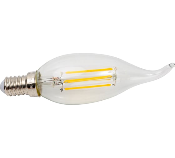 Светодиодная лампа Uniel. Форма свеча на ветру Серия Air LED-CW35-7,5W/WW/E14/CL GLA01TR UL-00003248