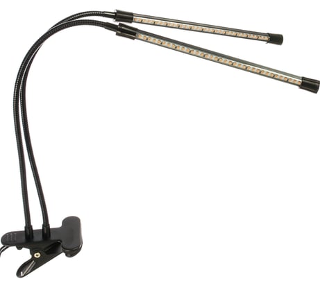 Светильник для растений Uniel светодиодный с таймером ULT-P33-15W/SPSB/TM IP40 BLACK UL-00004735