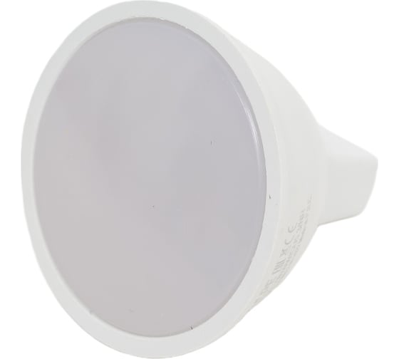 Светодиодная лампа Volpe. Форма JCDR, матовая. Серия Norma LED-JCDR-7W/WW/GU5.3/NR UL-00003839