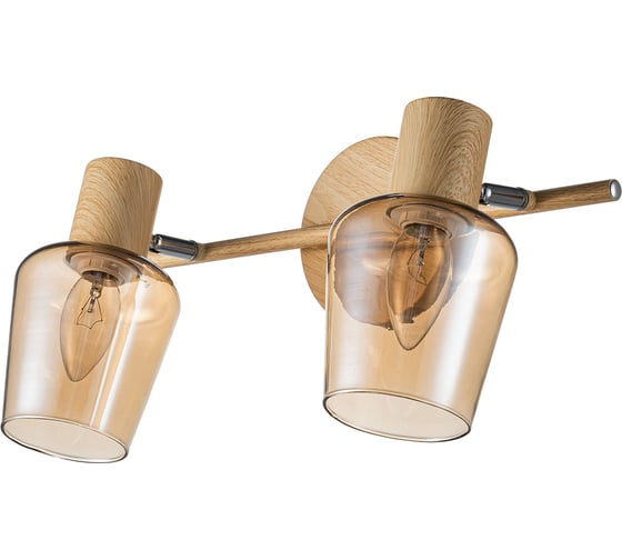 Настенно-потолочный светильник ESCADA E14*40W Wood 691/2A