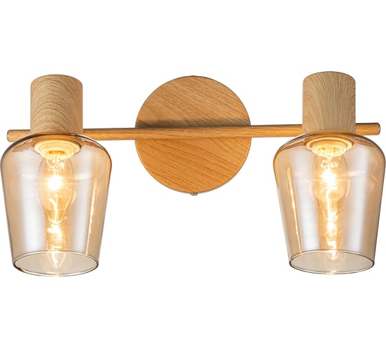 Настенно-потолочный светильник ESCADA E14*40W Wood 691/2A