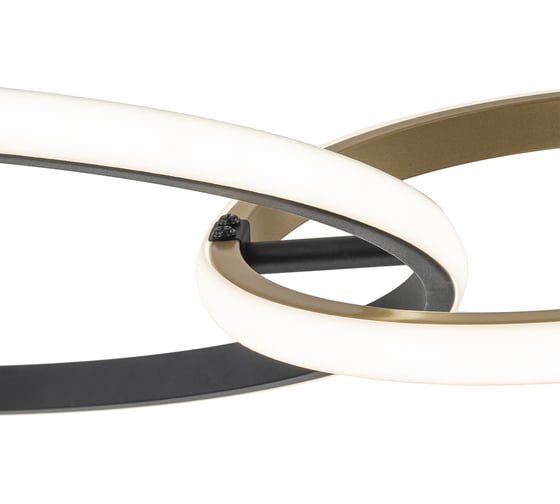 Подвесной светильник ESCADA 10230/2 LED*55W Black/Gold 10230/2LED Black/Gold