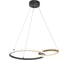 Подвесной светильник ESCADA 10230/2 LED*55W Black/Gold 10230/2LED Black/Gold 3