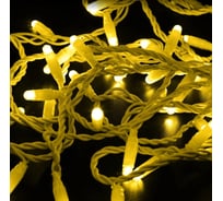 Светодиодная гирлянда NEON-NIGHT Нить с эффектом мерцания 10м 100 LED жёлтый, без комплекта подключения 305-231