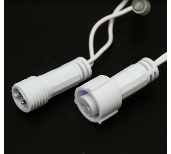 Светодиодная гирлянда NEON-NIGHT Нить с эффектом мерцания 10м 100 LED жёлтый, без комплекта подключения 305-231