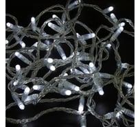 Гирлянда Neon-Night Нить, 10м, 100 LED белый, прозрачный ПВХ, IP65, без комплекта подключения 305-185