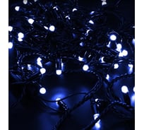 Светодиодная гирлянда NEON-NIGHT Нить 10м 100 LED, синий, без комплекта подключения 305-173