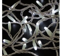 Гирлянда NEON-NIGHT Нить 10м, 100 LED белый, белый ПВХ, IP65, без комплекта подключения 305-165