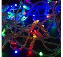 Гирлянда Нить, Neon-Night 10м, 100 LED мультиколор, белый ПВХ, IP65, без комплекта подключения 305-169