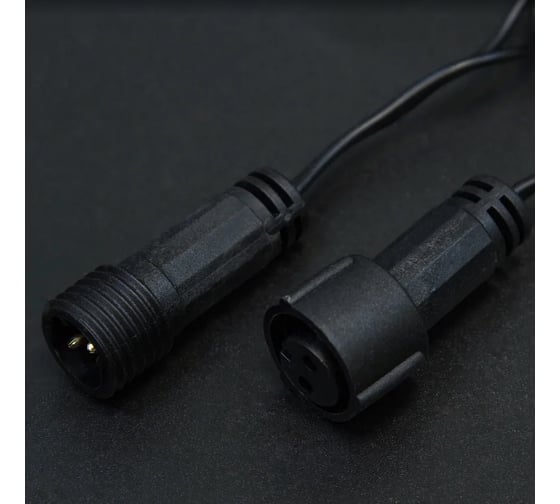 Светодиодная гирлянда NEON-NIGHT Нить 10м 100 LED, мультиколор, без комплекта подключения 305-149