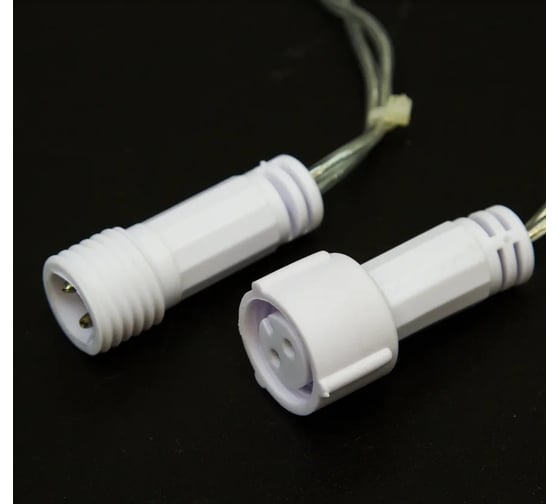Гирлянда нить Neon-Night 10м, 100LED белый, прозрачный ПВХ, IP65, с эффектом мерцания, без комплекта подключения 305-256