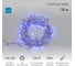 Гирлянда NEON-NIGHT Нить 10м, 100LED синий, прозрачный ПВХ, IP65, с эффектом мерцания, без комплекта подключения 305-283 1