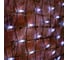 Светодиодная гирлянда NEON-NIGHT Сеть 2x1.5м 288LED на черн каучуковом проводе белый и синий 217-115 2