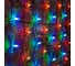 Светодиодная гирлянда NEON-NIGHT Сеть 2x1.5м 288 LED на черный провод мультиколор 217-119 2