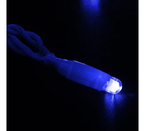 Светодиодная гирлянда NEON-NIGHT Нить с эффектом мерцания 10м 100 LED, синий, без комплекта подключения 305-233