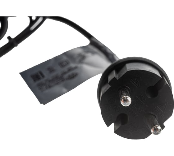 Светодиодная гирлянда NEON-NIGHT Сеть 2x3м 432LED на черном каучуковом проводе белый и синий 217-123